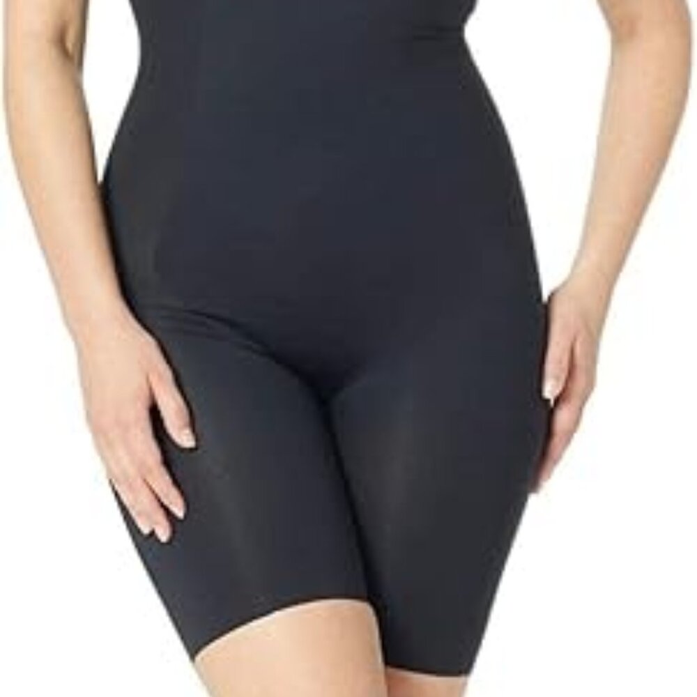 SPANX Shapewear for Women Thinstincts Open-Bust Bodysuit Black - Picture 5 of 9